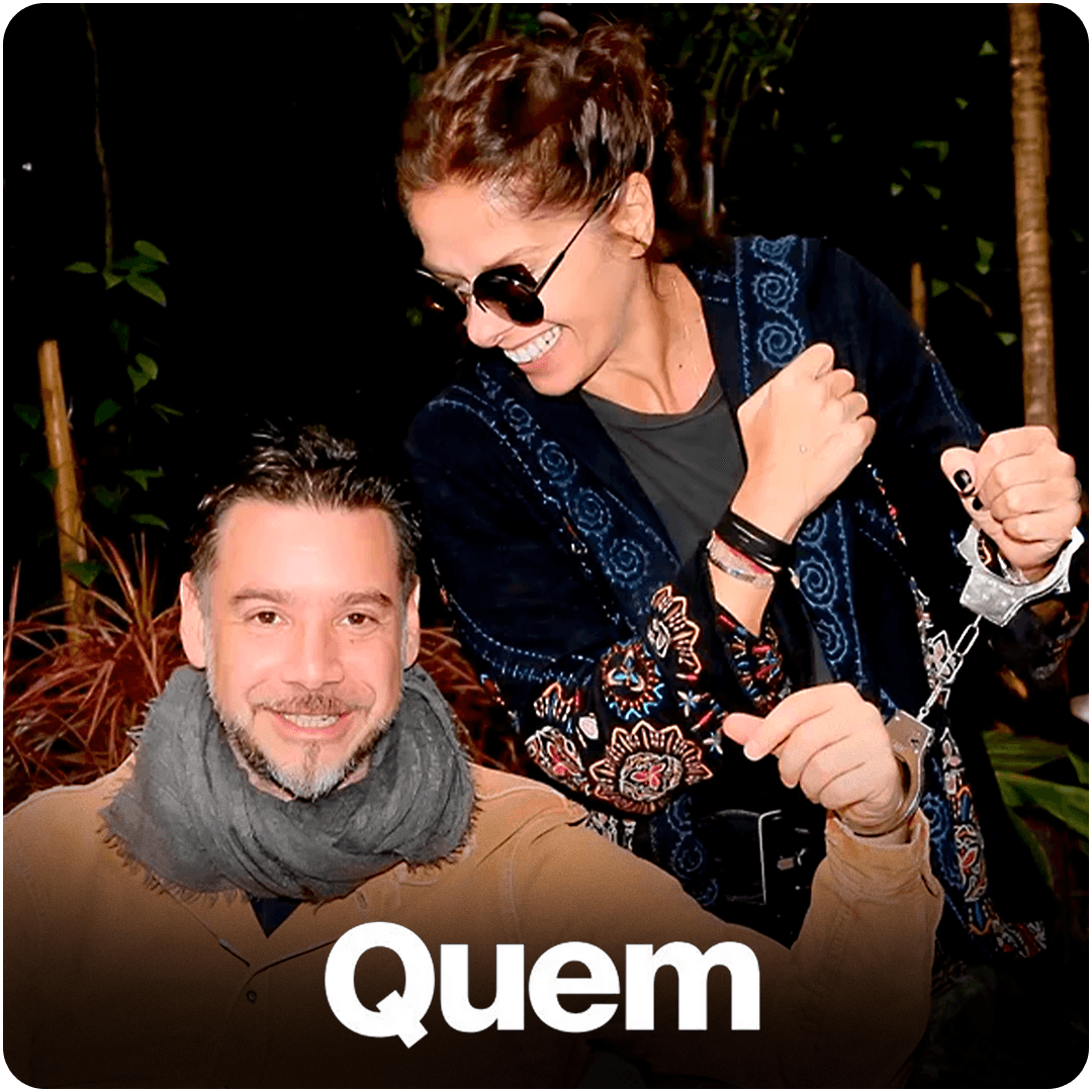 QUEM: Adriane Galisteu e Alexandre Iódice ficam algemados em festa de Vittorio